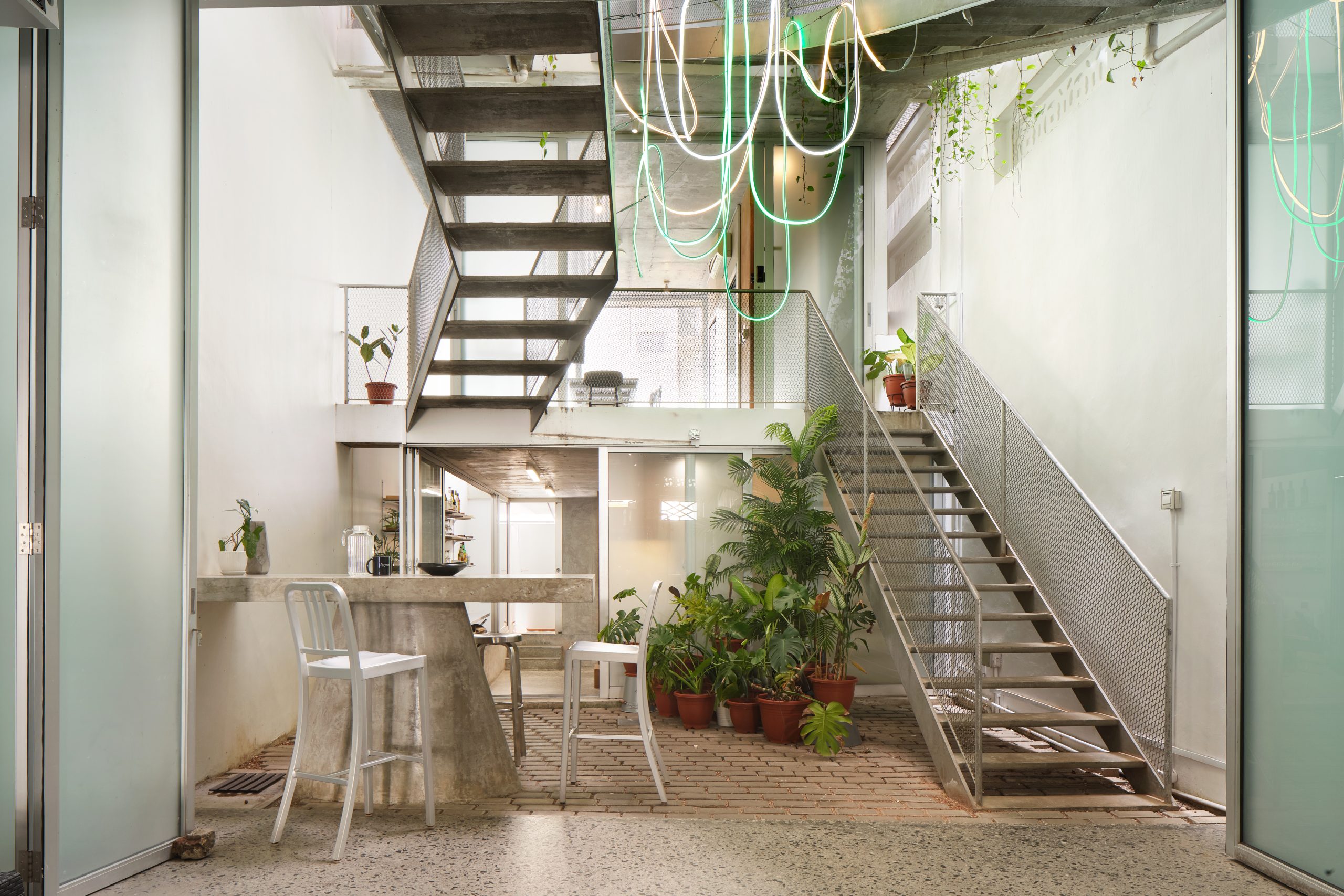 A room in a conserved Figment shophouse in Geylang, Singapore