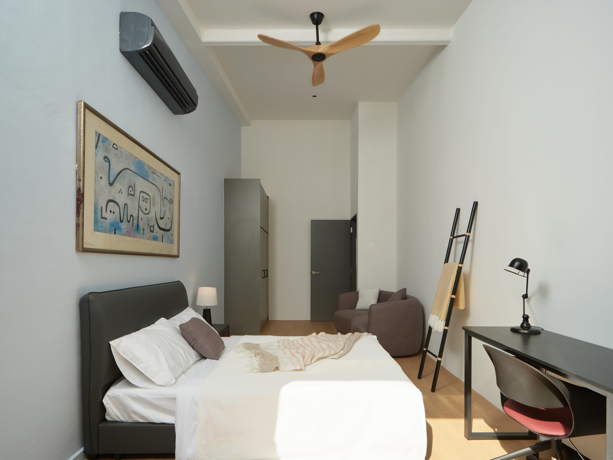 Private furnished room in a legal long-stay co-living home in Singapore