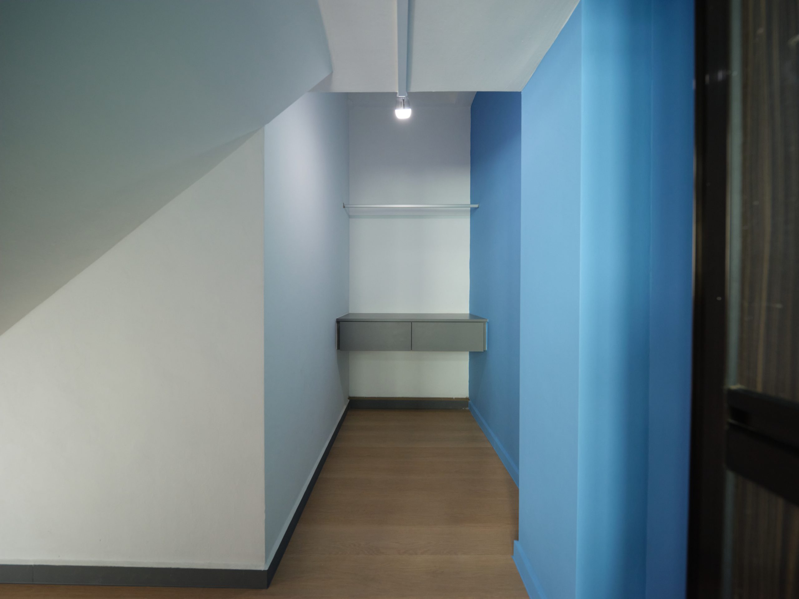 Furnished room in a Figment coliving shophouse, a flexible alternative to renting an HDB flat or condo in Singapore