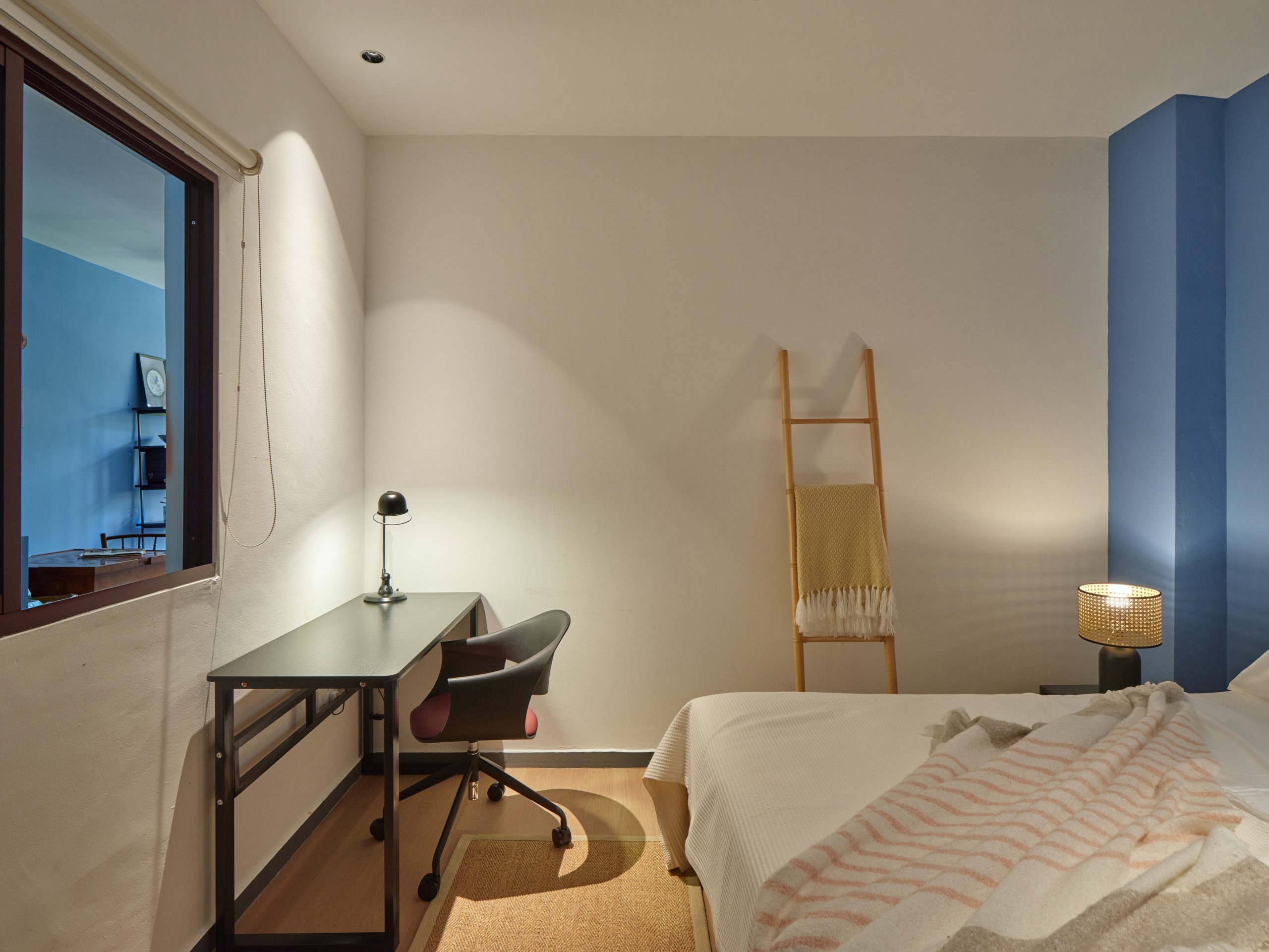 Furnished bedroom recorded on a move-in inventory at Wah Leong House, Figment Singapore